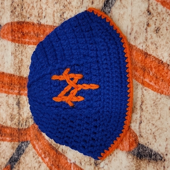 New york Mets knit hat and diaper cover for newborn pictures - Picture 2 of 10